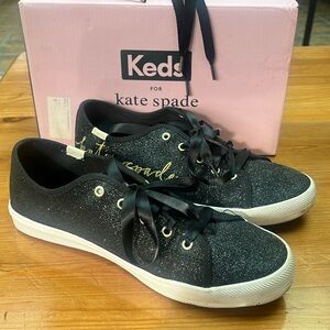 Ked’s for Kate spade kickstart script girls Sneakers used with box